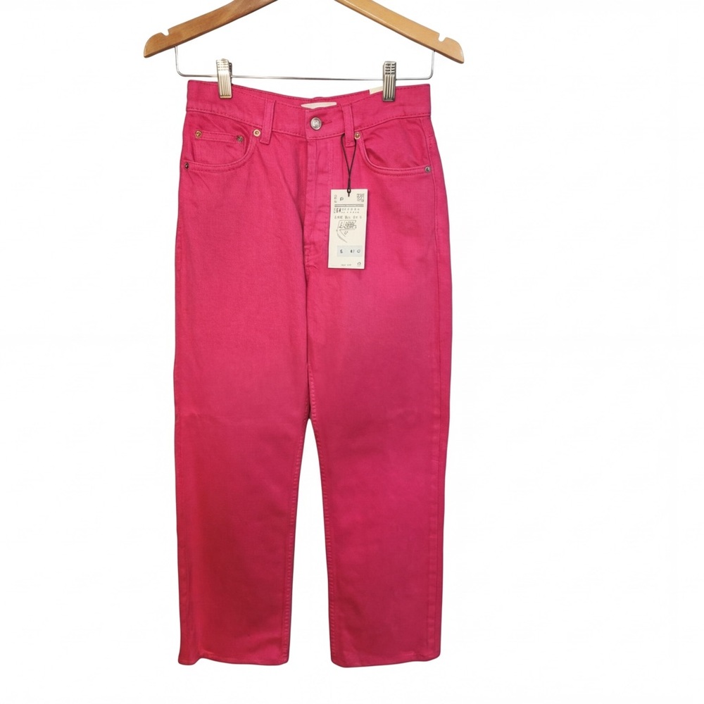 Zara Hot Pink Jeans